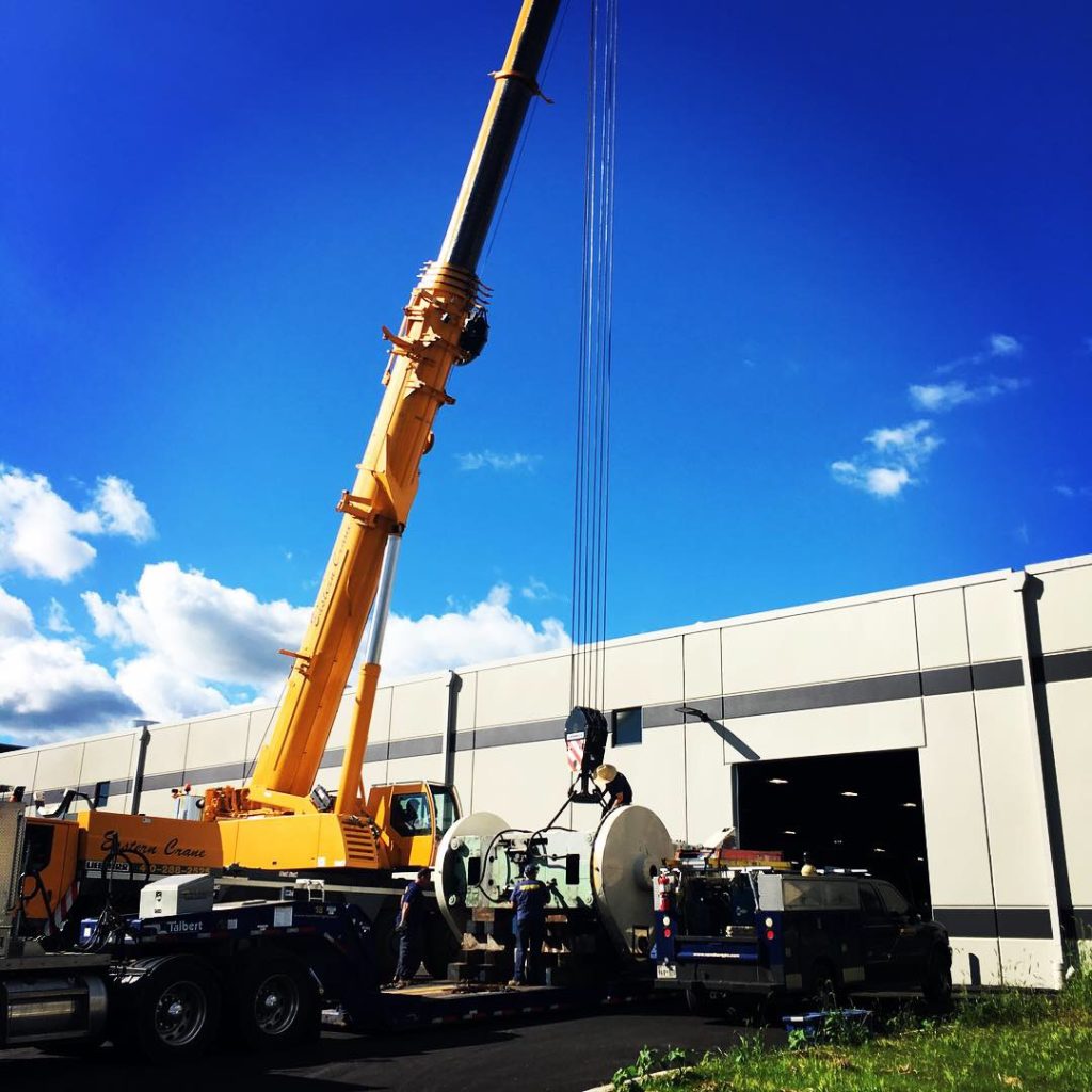 north american millwright crane rental coordination