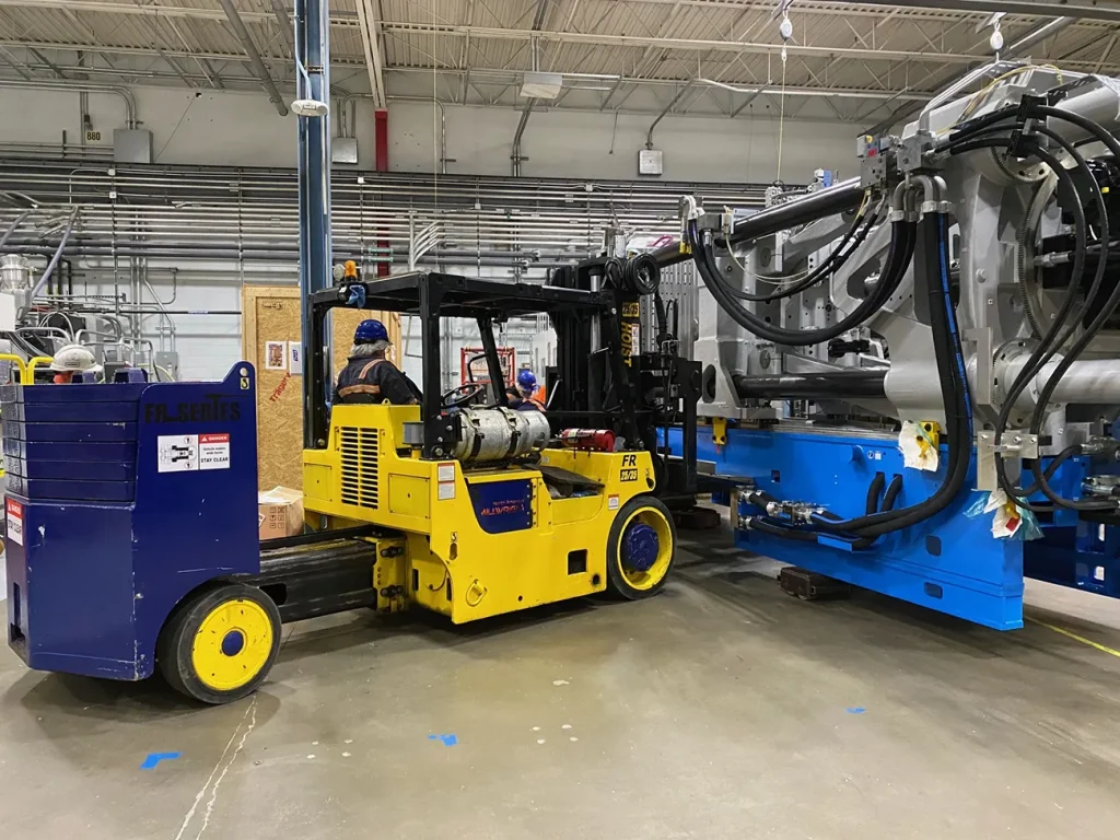 north american millwright plant relocation and machinery rigging