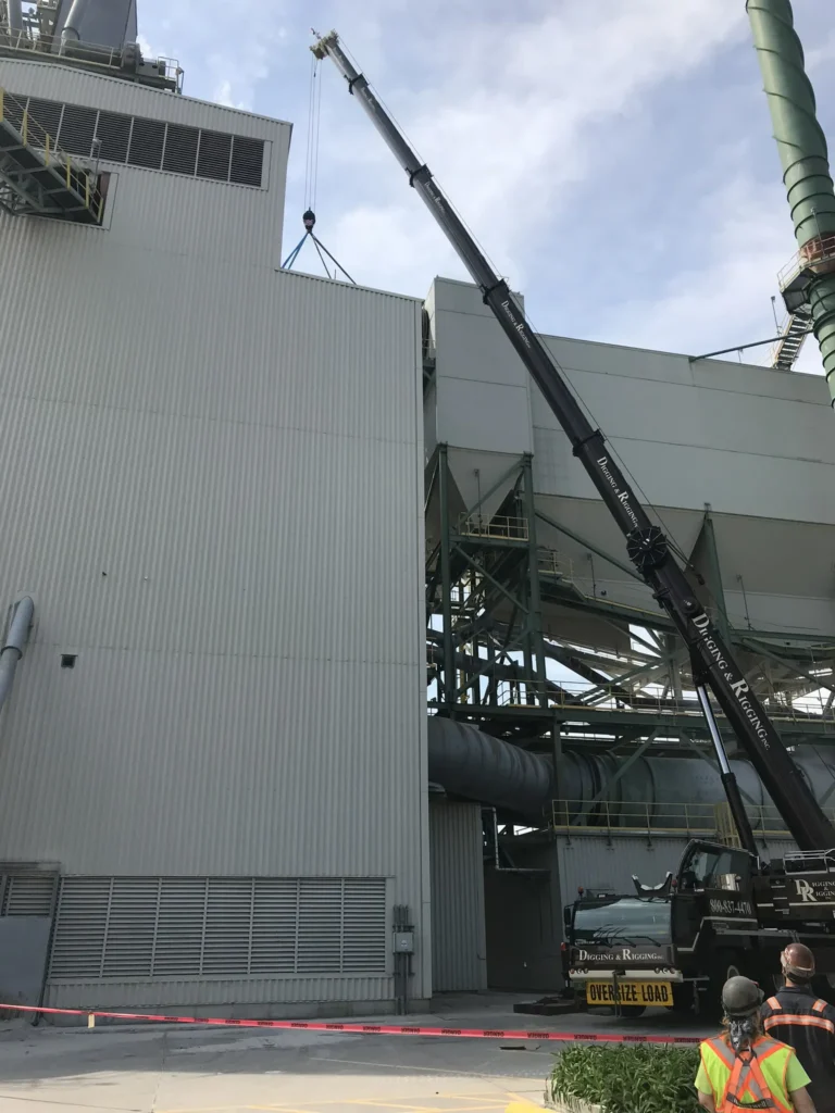 north american millwright crane rental coordination